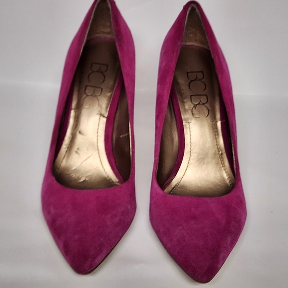BCBG Pink Heels size 6B - Picture 2 of 12